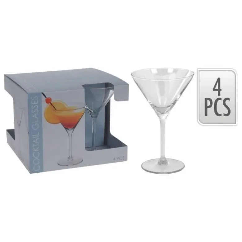 4 stk. Martiniglas 26cl