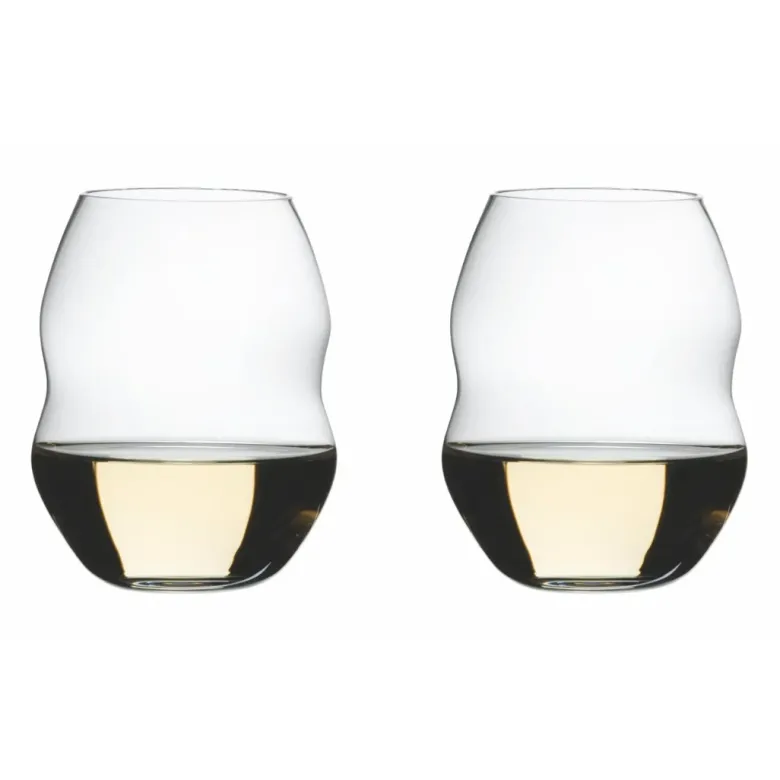 Swirl Hvidvinglas - 2 stk