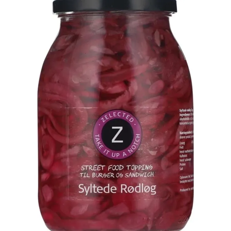 Syltede Rødløg 980g Zelected