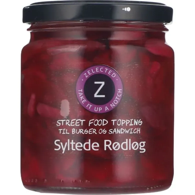 Syltede Rødløg 240g Zelected