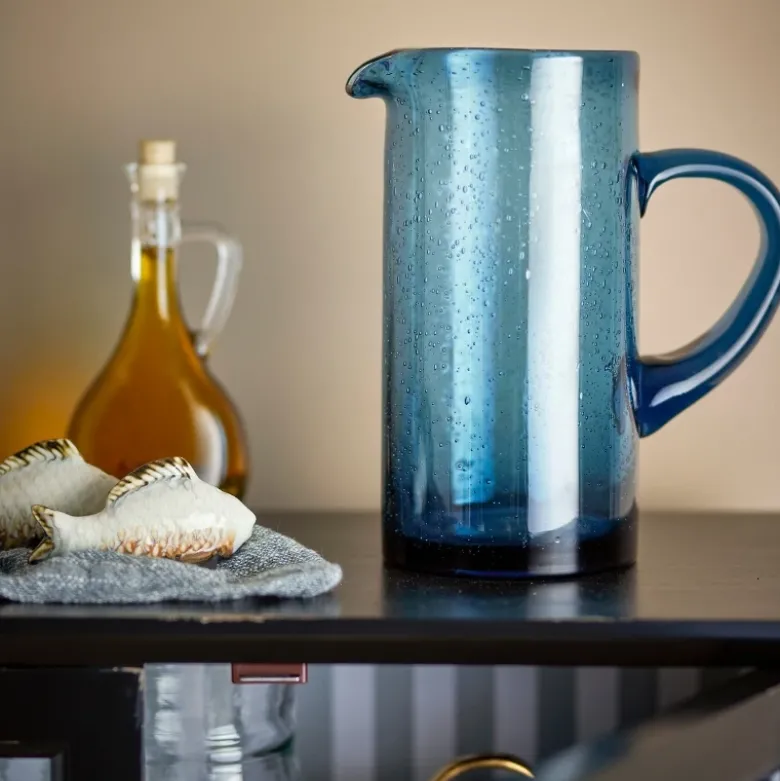 Tabby Kande, Blå, Glas