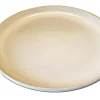 Tallerken 22cm - Sandfarvet Stentøj