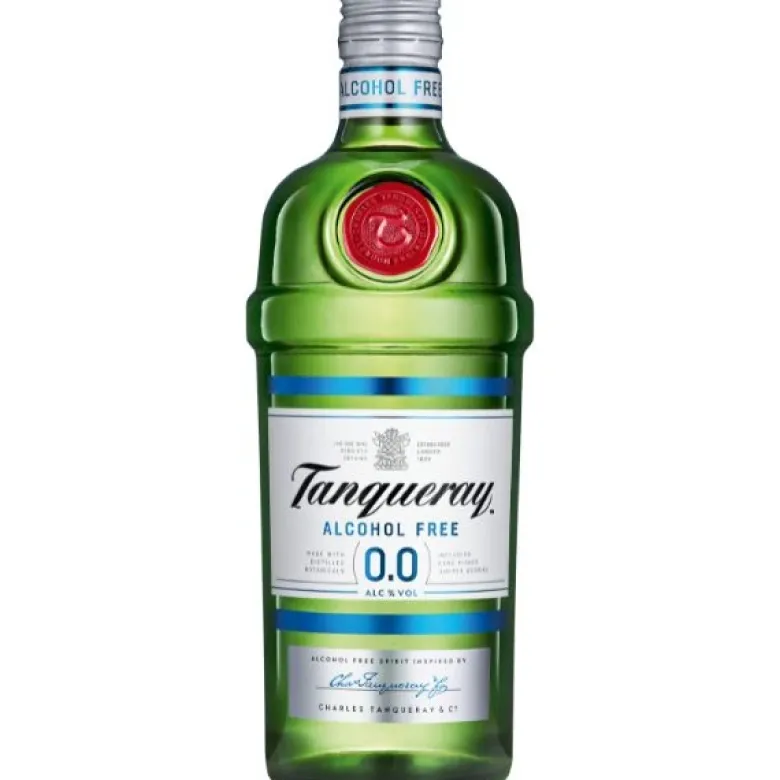 Tanqueray Dry Gin, Alkoholfri 0,0% FL 70