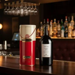 Tatone Montepulciano d’Abruzzo DOC 2016 3 L stålrør – Terra d’Aligi