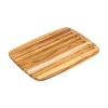 Teak Haus essentiel bræt til brød 41 x 28 x 1,4 cm