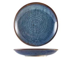 Terra Aqua Blå Dyb Coupe Tallerken 25cm Genware