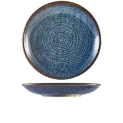 Terra Aqua Blå Dyb Coupe Tallerken 28cm Genware