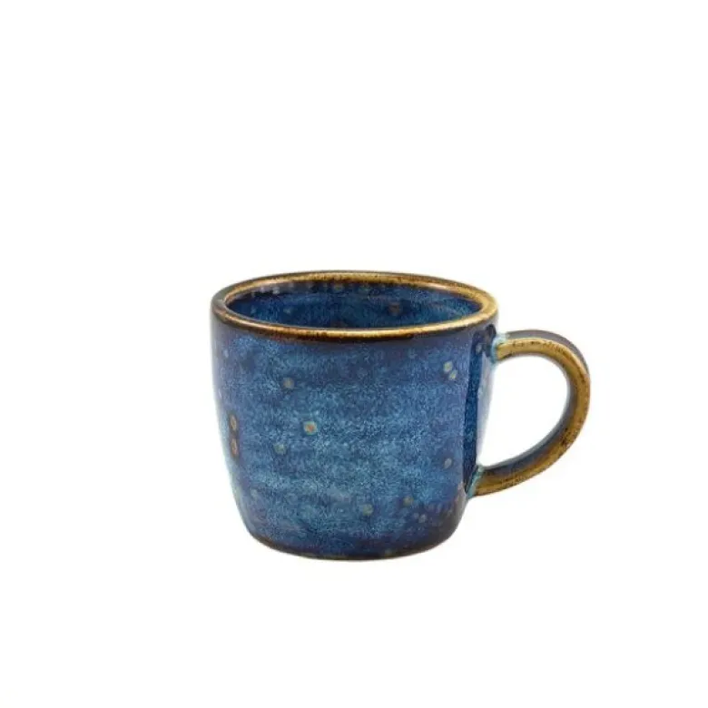 Terra Aqua Blå Espressokop 9cl/3oz Genware