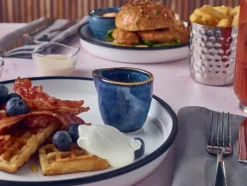 Terra Aqua Blå Kande 9cl/3oz Genware