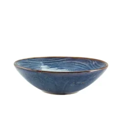 Terra Aqua Blå Økologisk Skål 22cm Genware