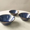 Terra Aqua Blå Konisk Skål 19,5 cm Genware