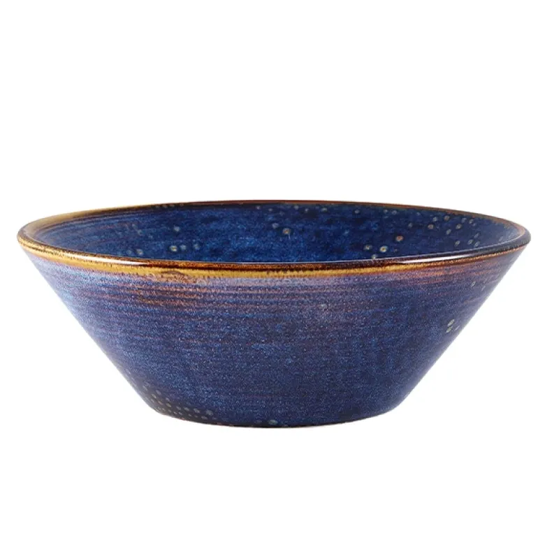 Terra Aqua Blå Konisk Skål 19,5 cm Genware
