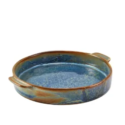 Terra Aqua Blå Rund Øret Fad 20,3 cm Genware