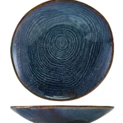 Terra Aqua Blue Økologisk Coupe Skål 26,5 cm Genware