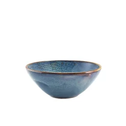 Terra Aqua Blue Økologisk Skål 16,5 cm Genware