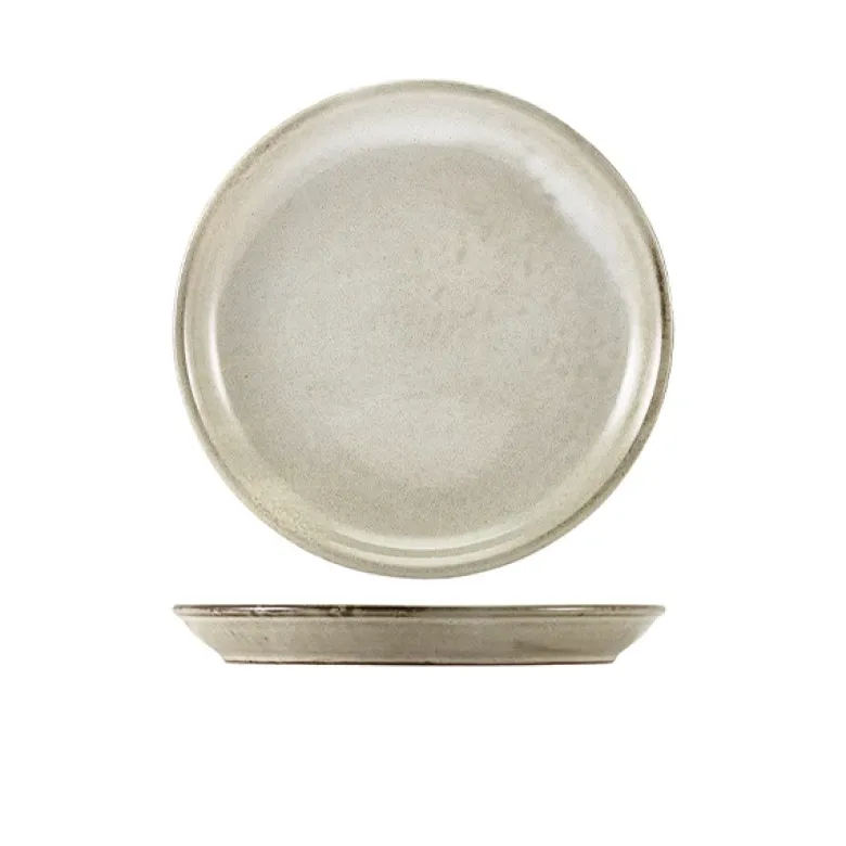 Terra Porcelain Grey Coupe-tallerken 19 cm