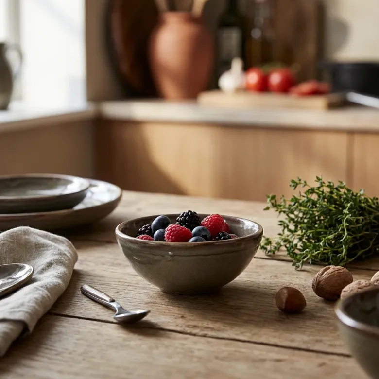 Terra Porcelain Grey Økologisk Ramekin 85ml/ 3oz