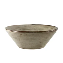 Terra Porcelain Grey Konisk skål 16 cm