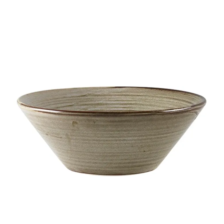 Terra Porcelain Grey Konisk skål 16 cm