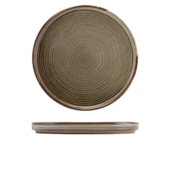 Terra Porcelain Grey Lav præsentationsplade 25 cm