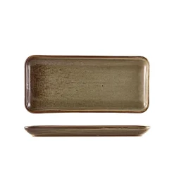Terra Porcelain Grey Smal rektangulær fad 27 x 12,5 cm
