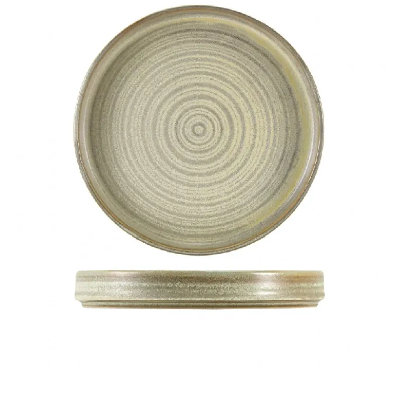 Terra Porcelain Matt Grå præsentationsfad 26 cm