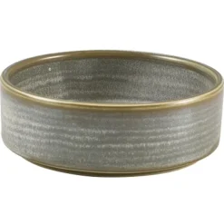 Terra Porcelain Matt Grå præsentationsskål 13 cm
