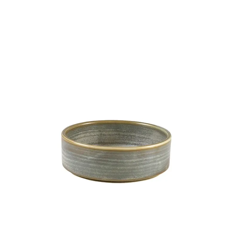 Terra Porcelain Matt Grå præsentationsskål 13 cm