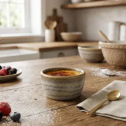 Terra Porcelain Matt Grå Ramekin 45ml/1,5oz