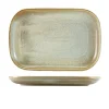 Terra Porcelain Matt Grå rektangulær tallerken 29 x 19,5 cm