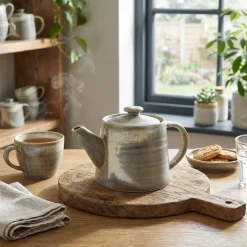 Terra Porcelain Matt Grå tekande 50 cl / 17,6 oz