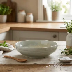 Terra Porcelain Pearl Skål med kant 20 cm