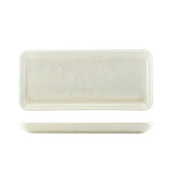 Terra Porcelain Pearl Smal rektangulær fad 31 x 14 cm