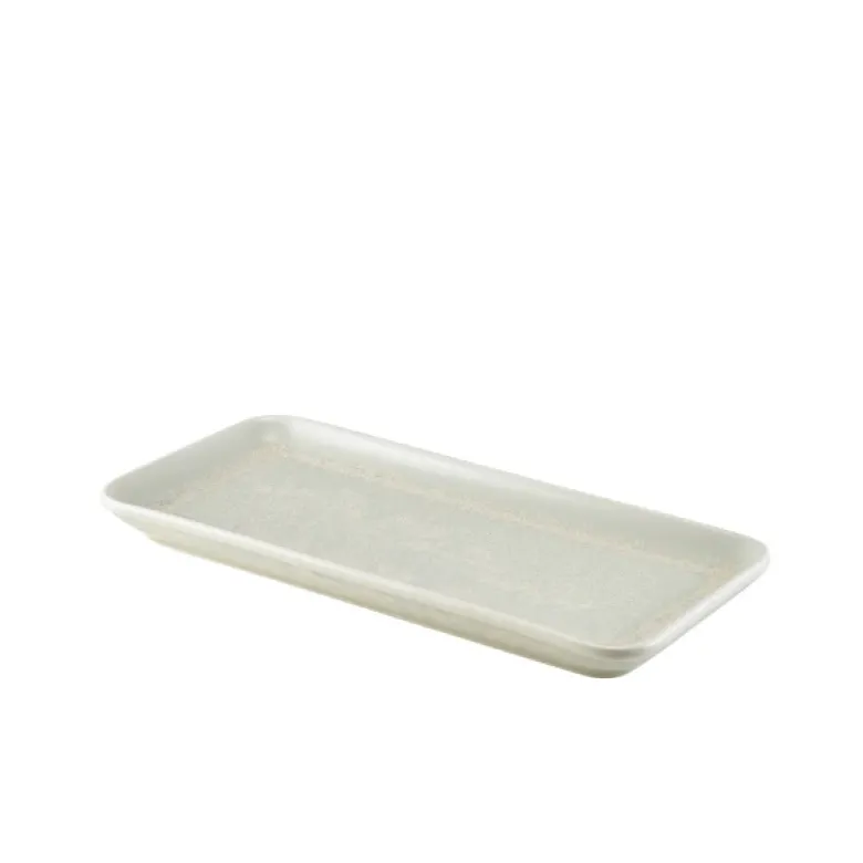 Terra Porcelain Pearl Smal rektangulær fad 27 x 12,5 cm