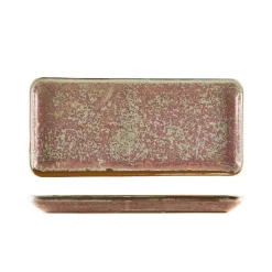Terra Porcelain Rose Smal rektangulær fad 31 x 14 cm