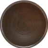 Terra Porcelain Rustic Kobber Lav Præsentationsplade 25 cm