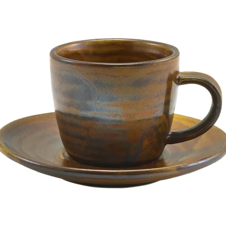 Terra Porcelæn Rustik Kobber Underkop 11,5cm