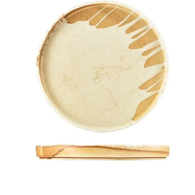 Terra Roko Sand Præsentationstallerken 26cm Genware