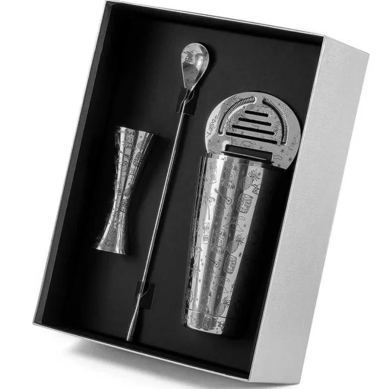 Tiki 5-delt Cocktail Set