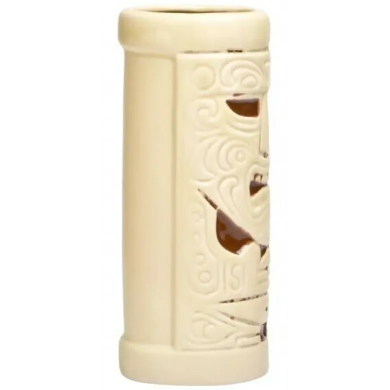 Tiki glas - Aztec i beige (490 ml)