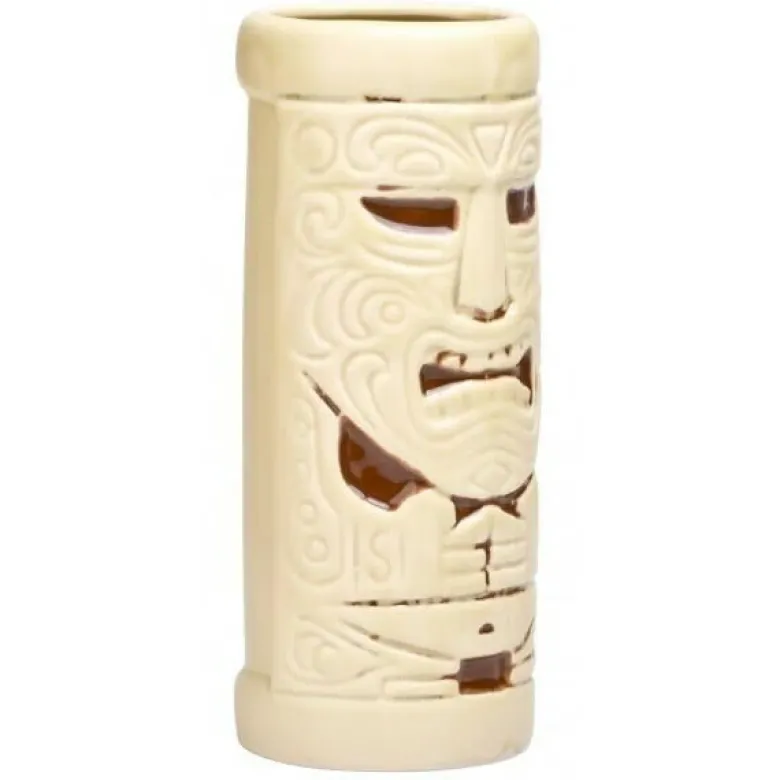Tiki glas - Aztec i beige (490 ml)