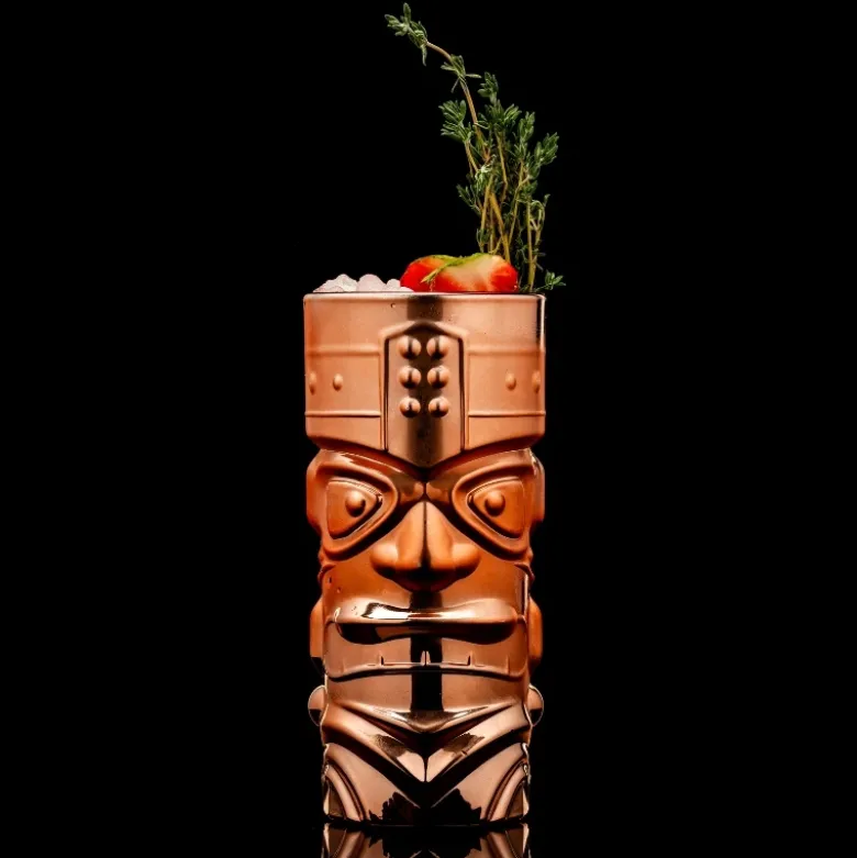 Tiki highball glas kobber 450 ml