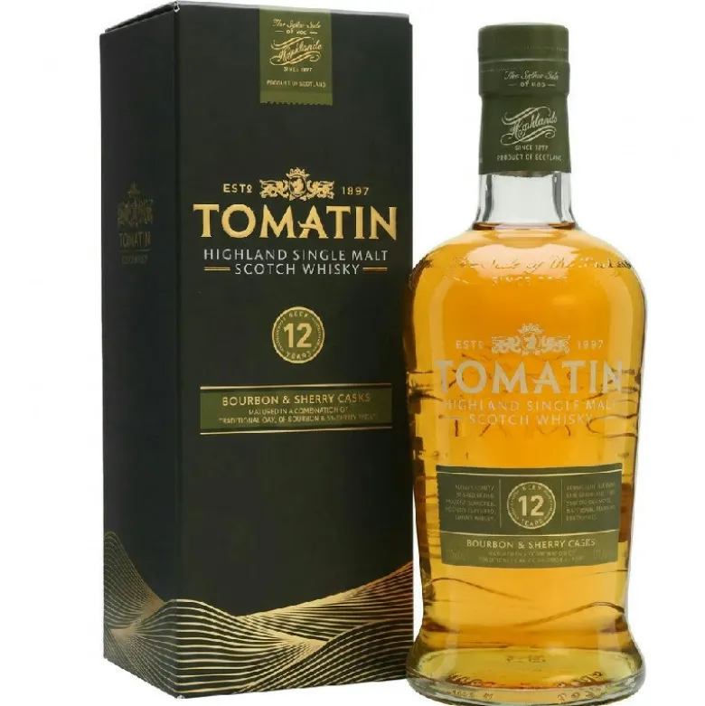 Tomatin 12 YO Highland Single Malt FL 70