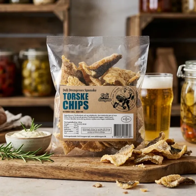 Torskechips 100g