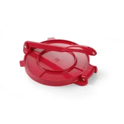 Tortilla presser Ø20 cm i rød aluminium