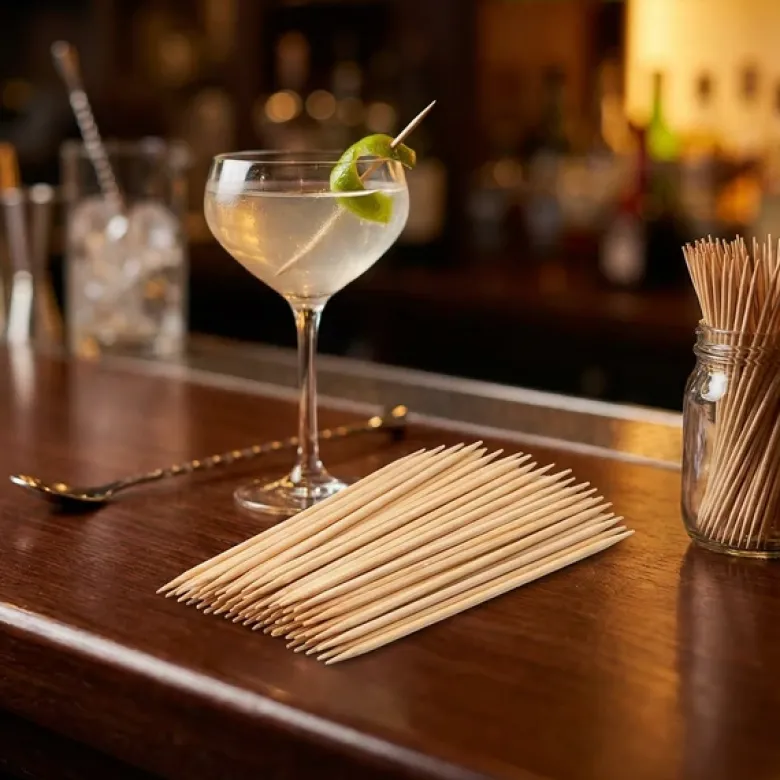 Træ Cocktail Sticks - Pk 1000
