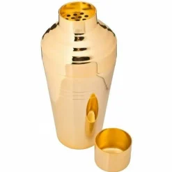 Tredelt Cocktailshaker Yukiwa Baron - gyldne - 510ml
