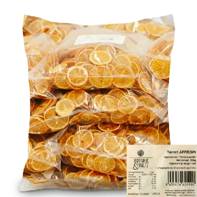 Tørret appelsin 500 g | 250 stk (ca)