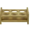 Træ Shotglas Holder til 6 Shots
