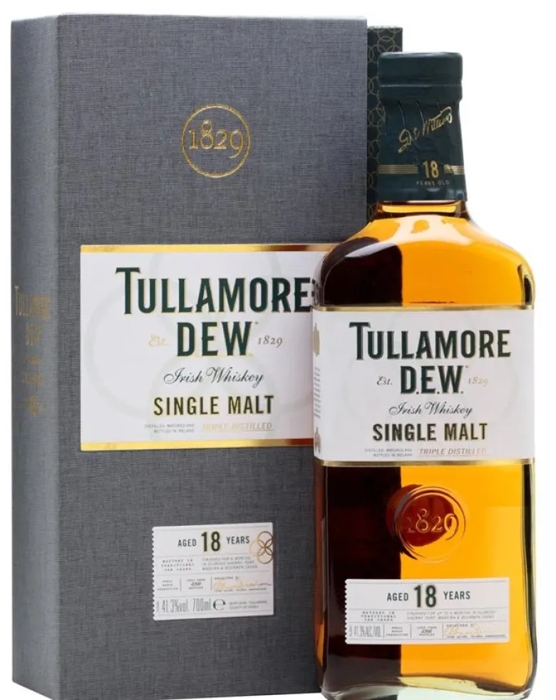 Tullamore DEW 18 YO Irish SIngle Malt FL 70